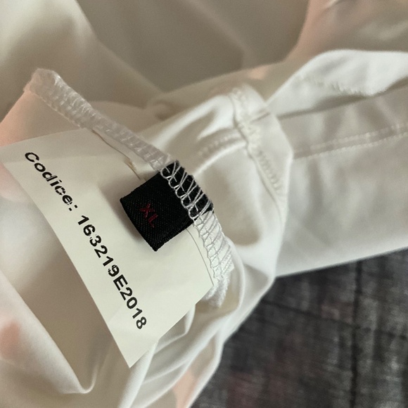 CAVALLERIA TOSCANA White Short Sleeve Show Shirt XL - Picture 6 of 6